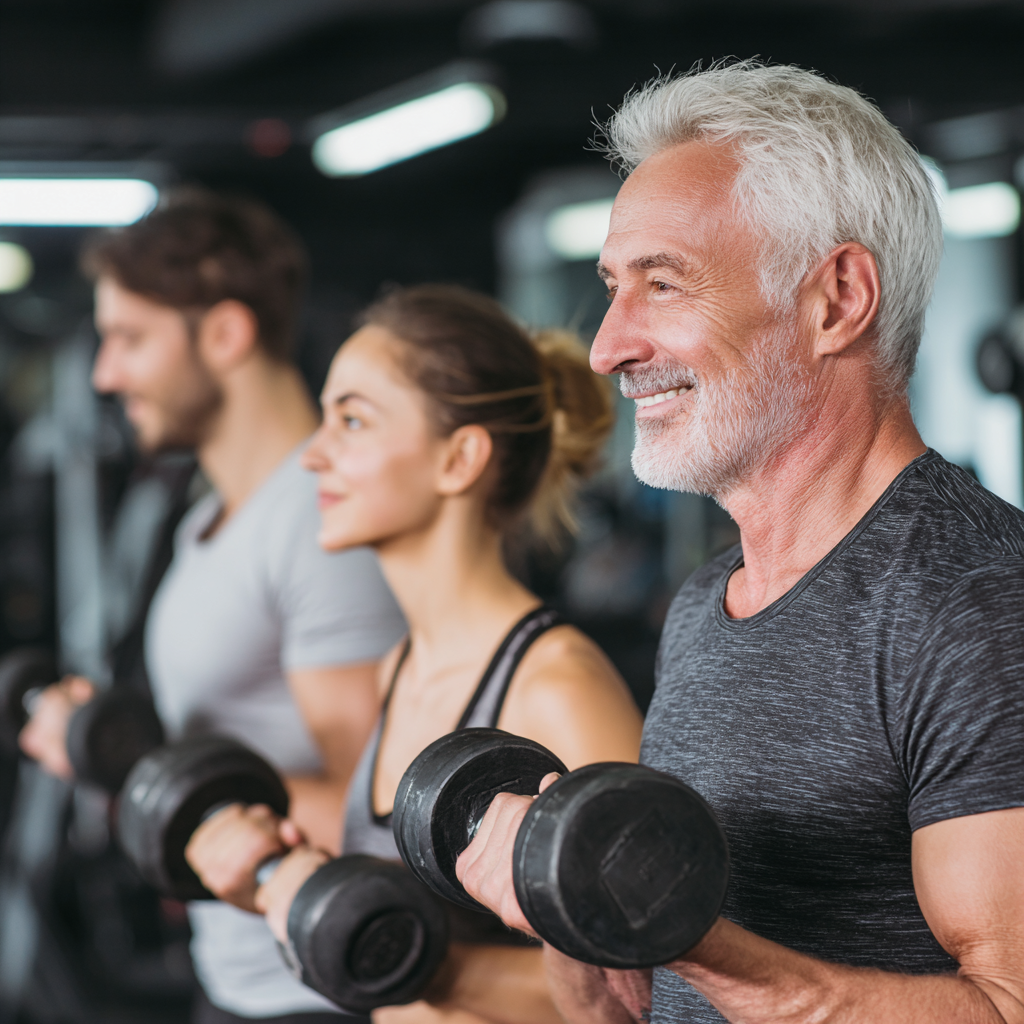 Romanian fitness professionals demonstrating proper muscle tension release techniques and strengthening exercises in a wellness center